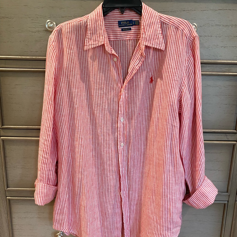 Ralph Lauren relaxed fit linen polo